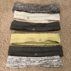 8 lulu headbands as a pack